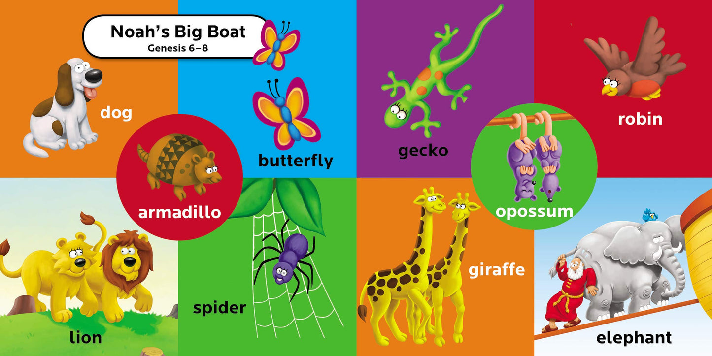 The Beginner's Bible First 100 Animal Words - Board Book
