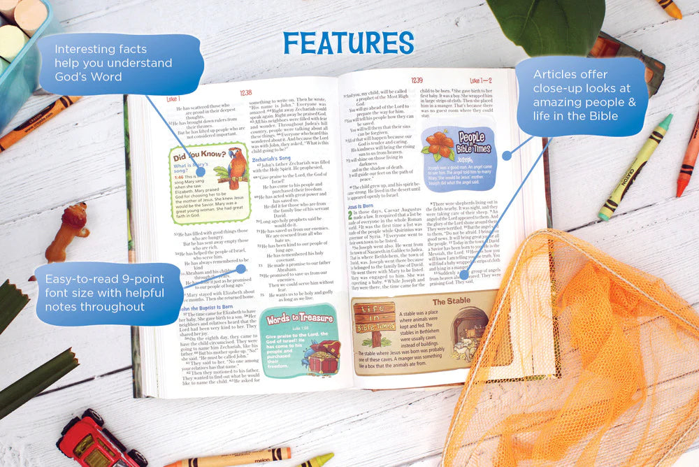 NIrV, Adventure Bible for Early Readers, Full Color Interior - Hardcover