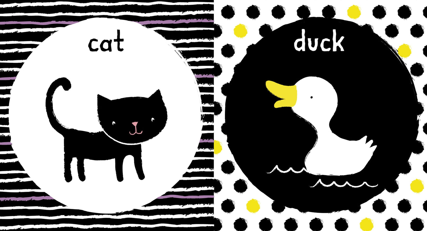 Baby's Very First Black and White Little Library - 4 Books Set
