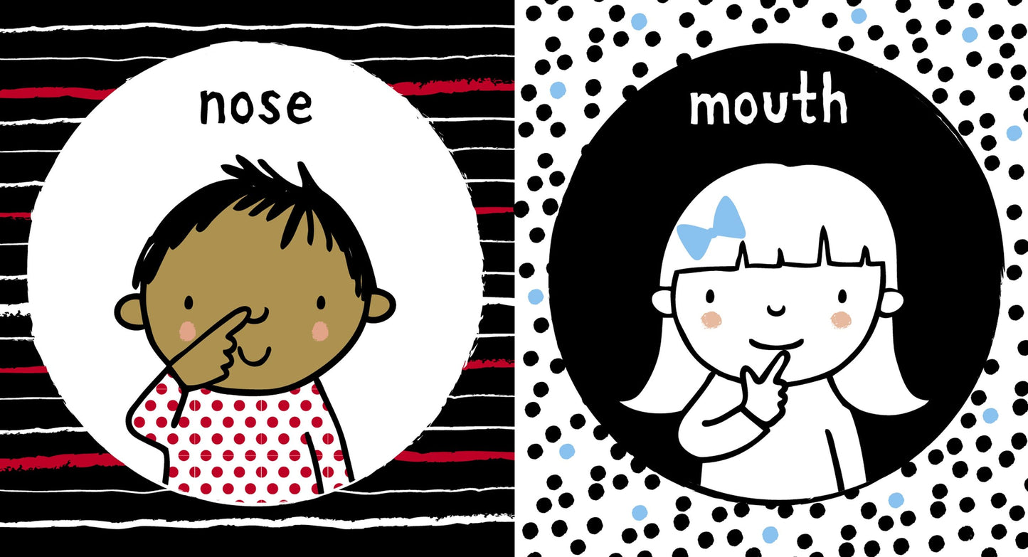 Baby's Very First Black and White Little Library - 4 Books Set