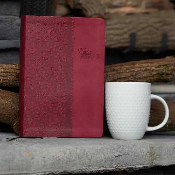 KJV Study Bible, Large Print, Red Letter Edition: Second Edition - Leathersoft™ - Thumb Index