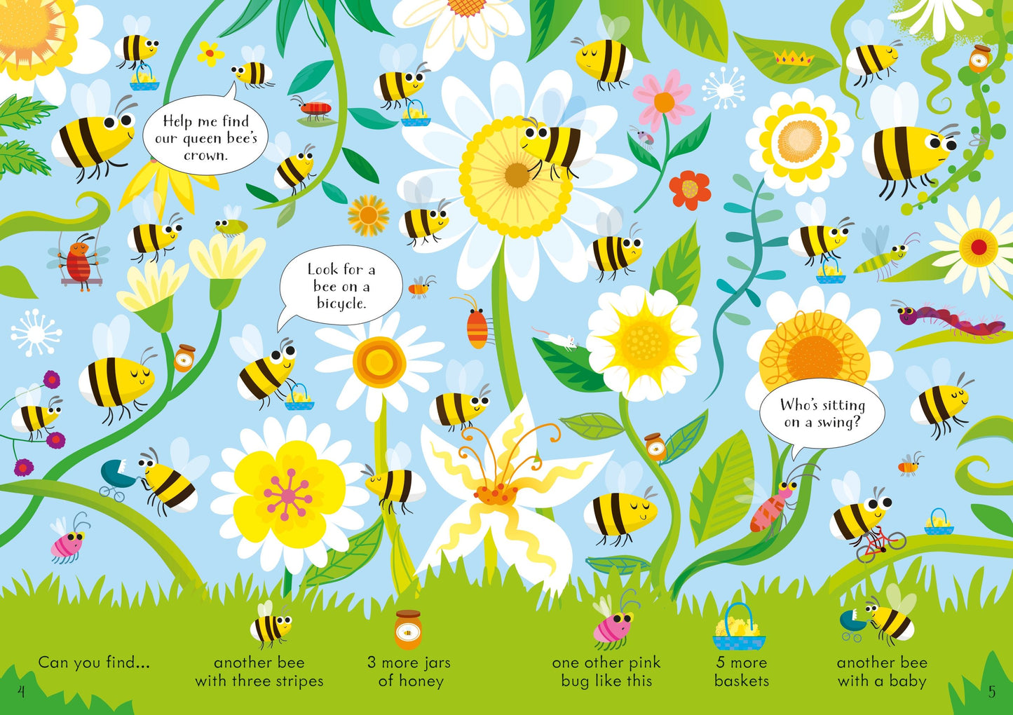 Look and Find Puzzles Bugs