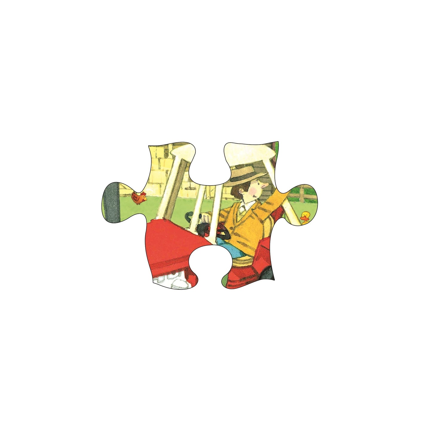 Poppy and Sam's Book and 3 Jigsaws: Tractors