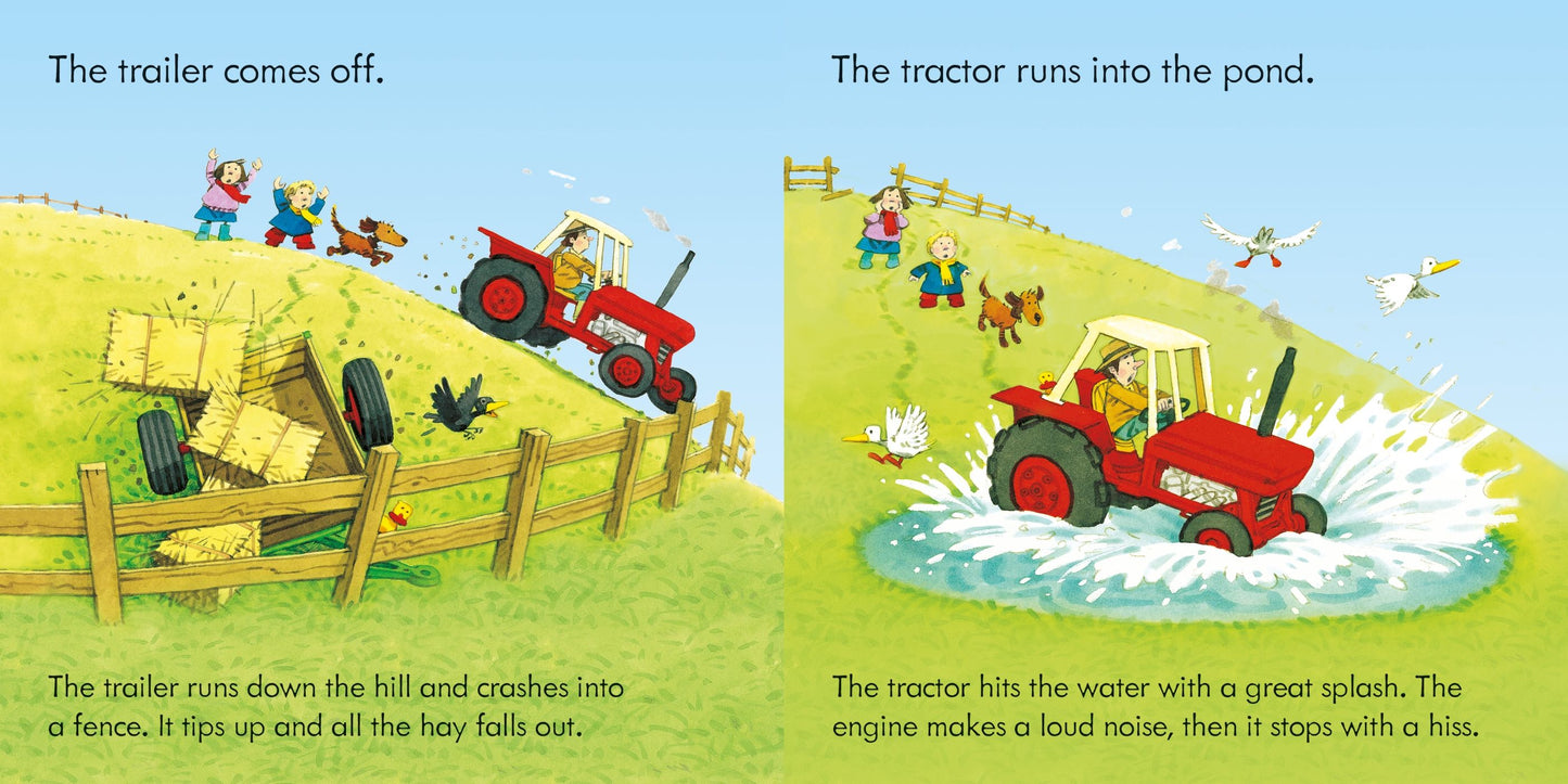 Poppy and Sam's Book and 3 Jigsaws: Tractors