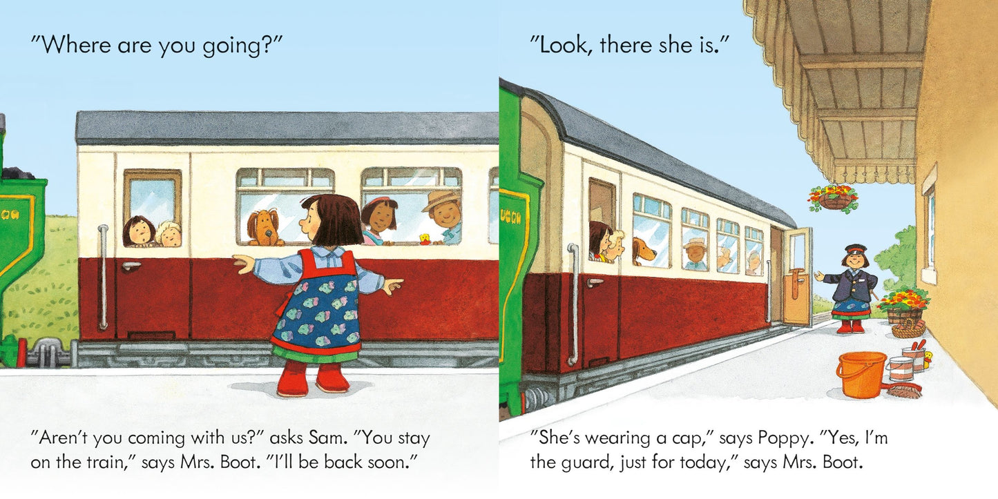 Poppy and Sam's Book and 3 Jigsaws: Trains