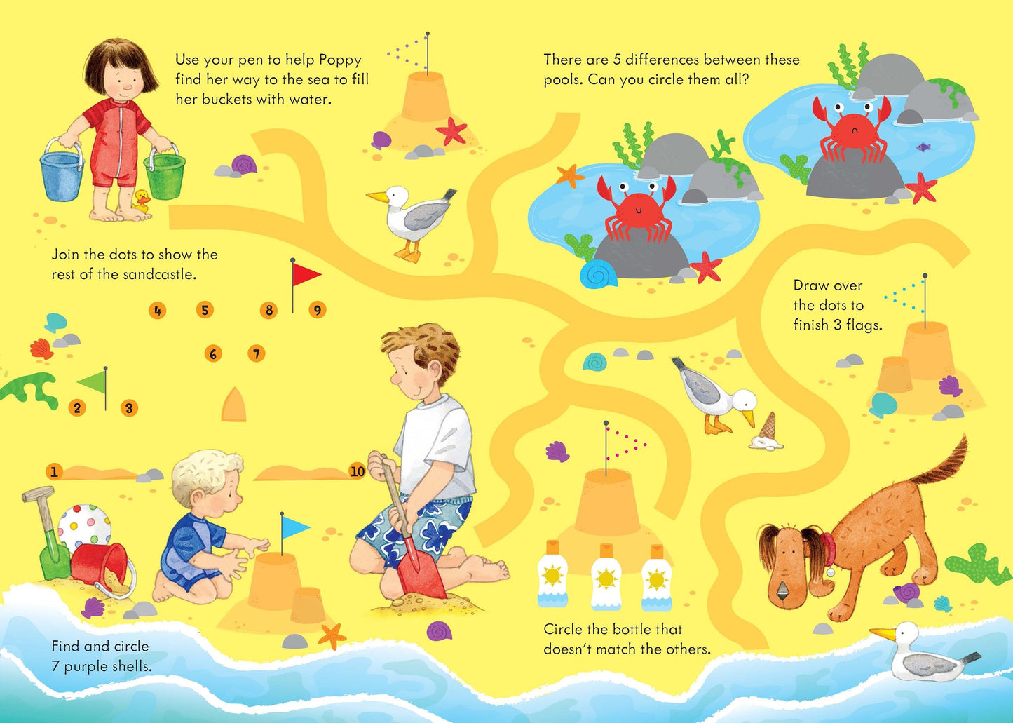Poppy and Sam's Wipe-Clean Summer Activities