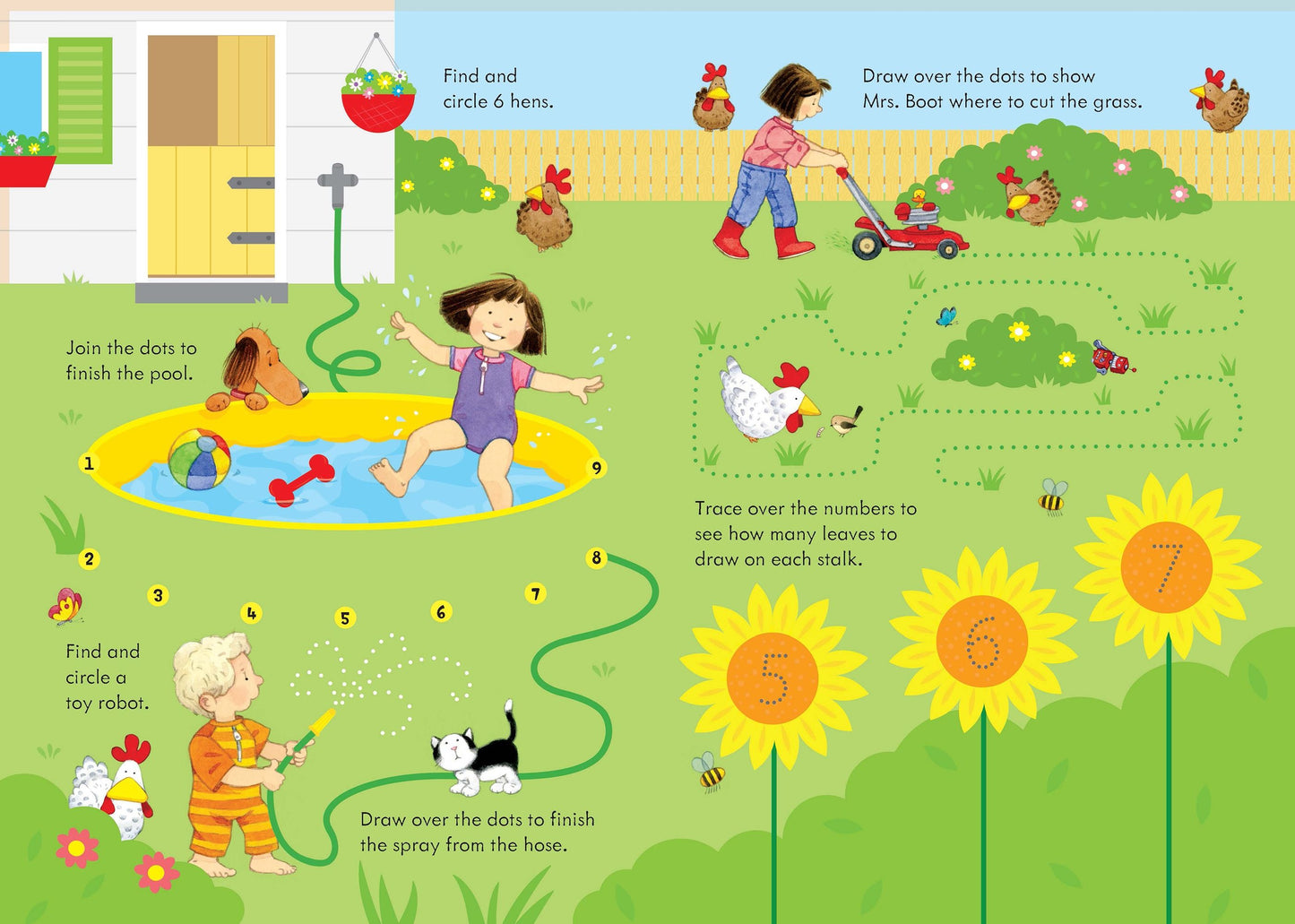 Poppy and Sam's Wipe-Clean Summer Activities