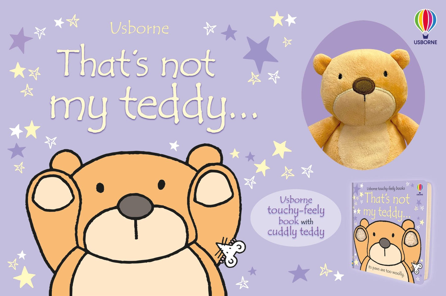 That's Not My Teddy... - Book and Toy