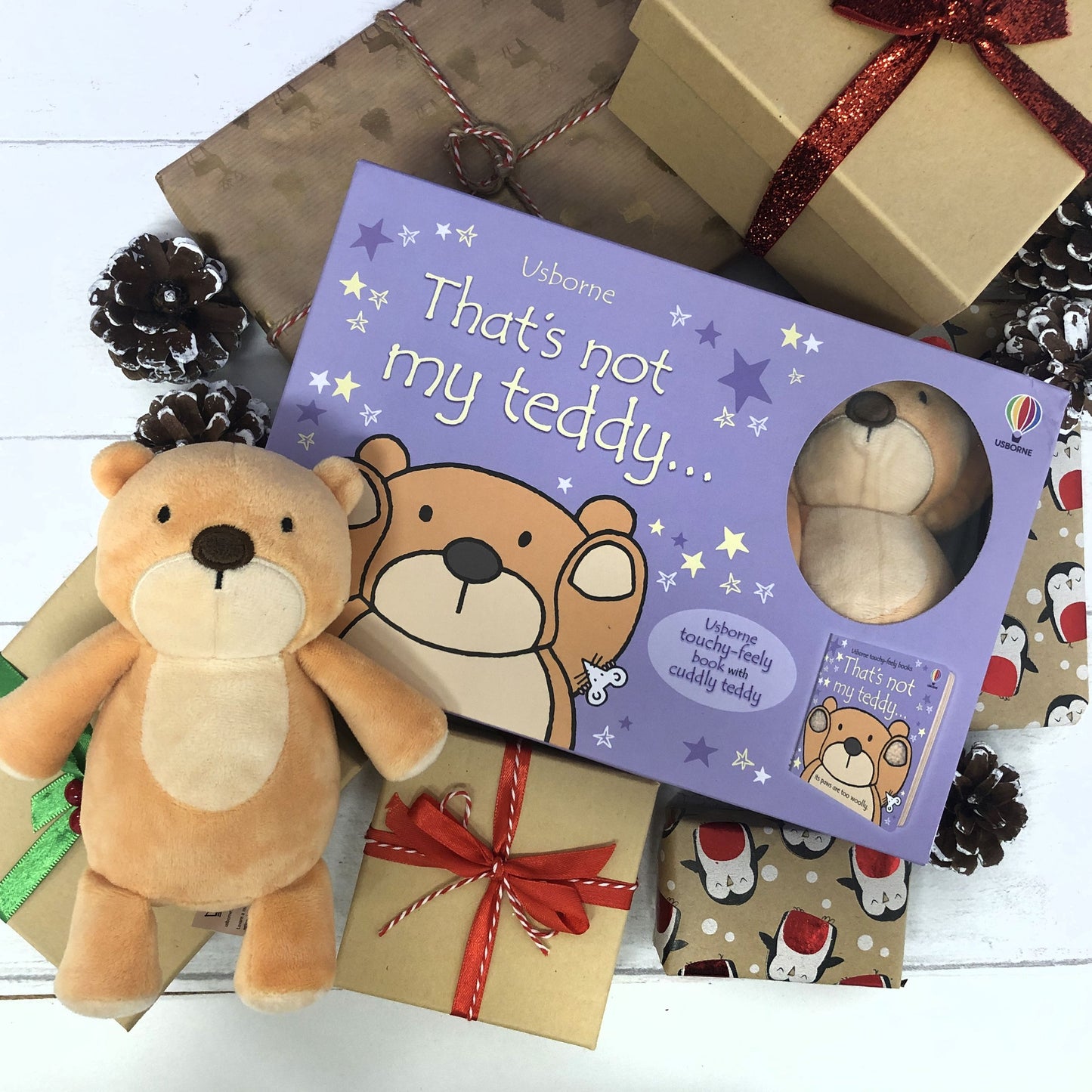 That's Not My Teddy... - Book and Toy