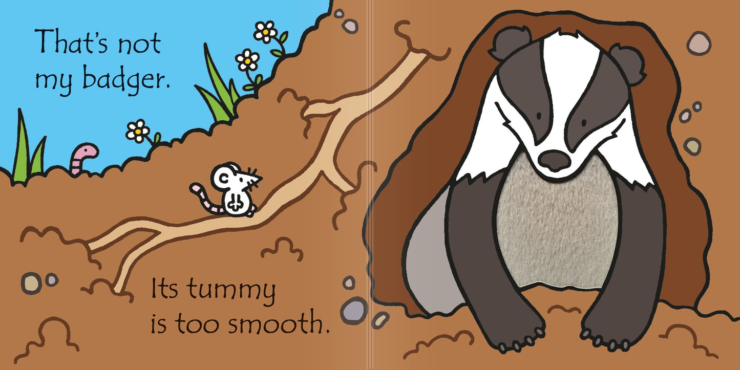 That's not my badger…