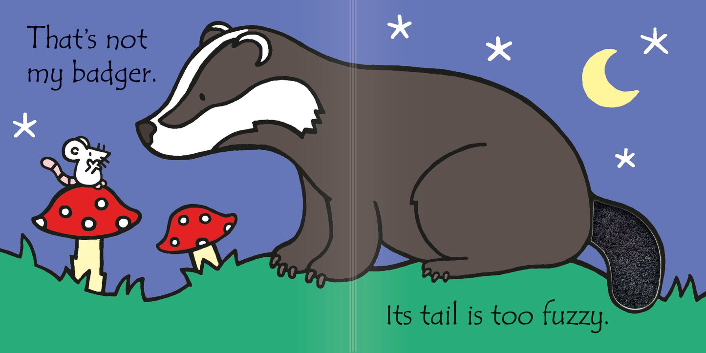 That's not my badger…