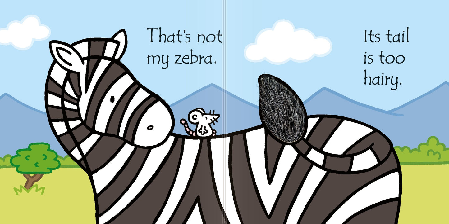 That's not my zebra…