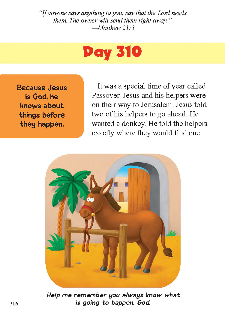 The Beginner's Bible 365 Devotions for Kids