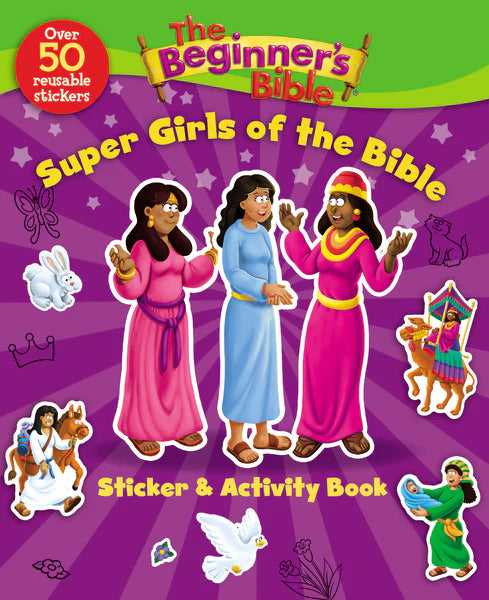 The Beginner's Bible Super Girls of the Bible Sticker and Activity Book