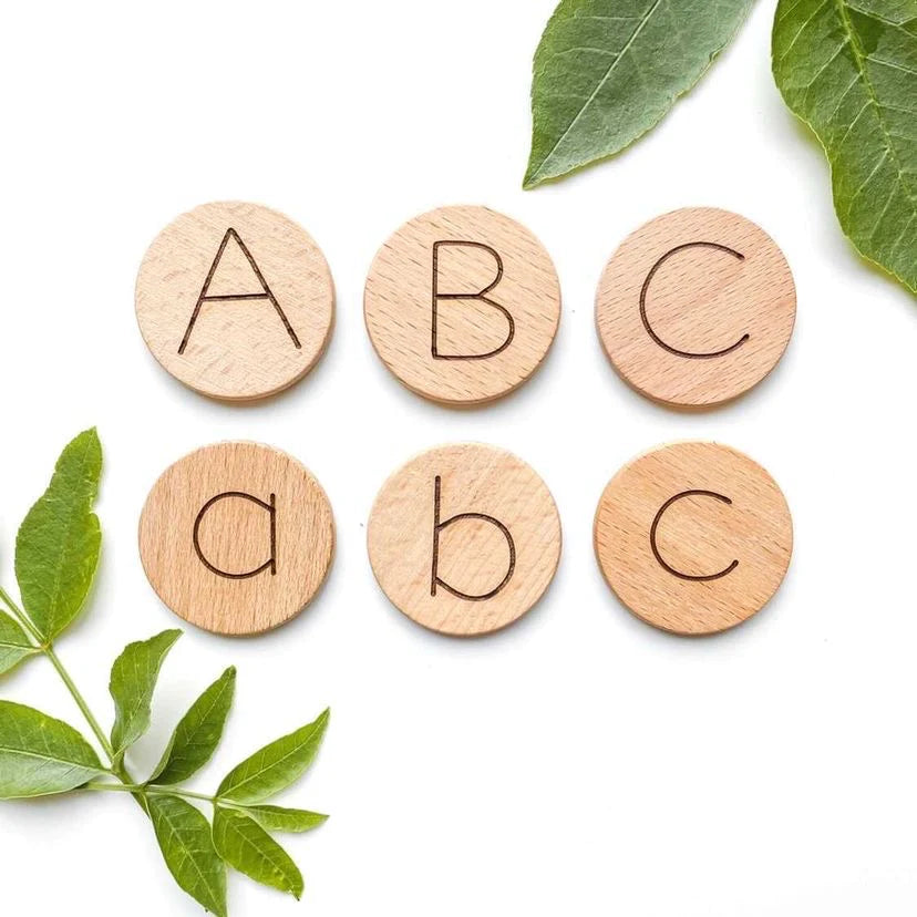 Alphabet Discs (Set of 100) - Standard size 1.5"