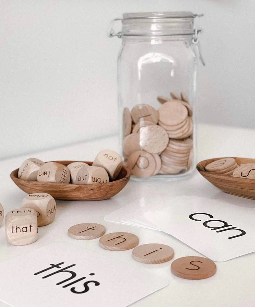 Alphabet Discs (Set of 100) - Standard size 1.5"