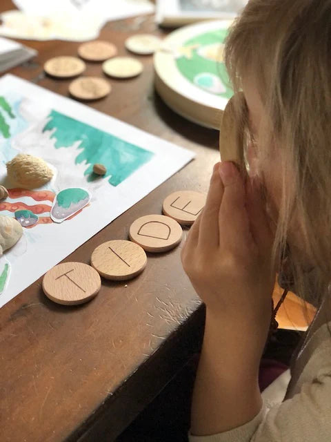 Alphabet Discs (Set of 100) - Standard size 1.5"