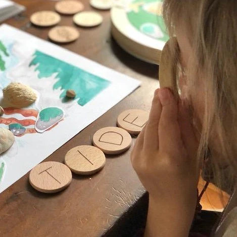 Alphabet Discs - Standard 1.5" - 26 Discs