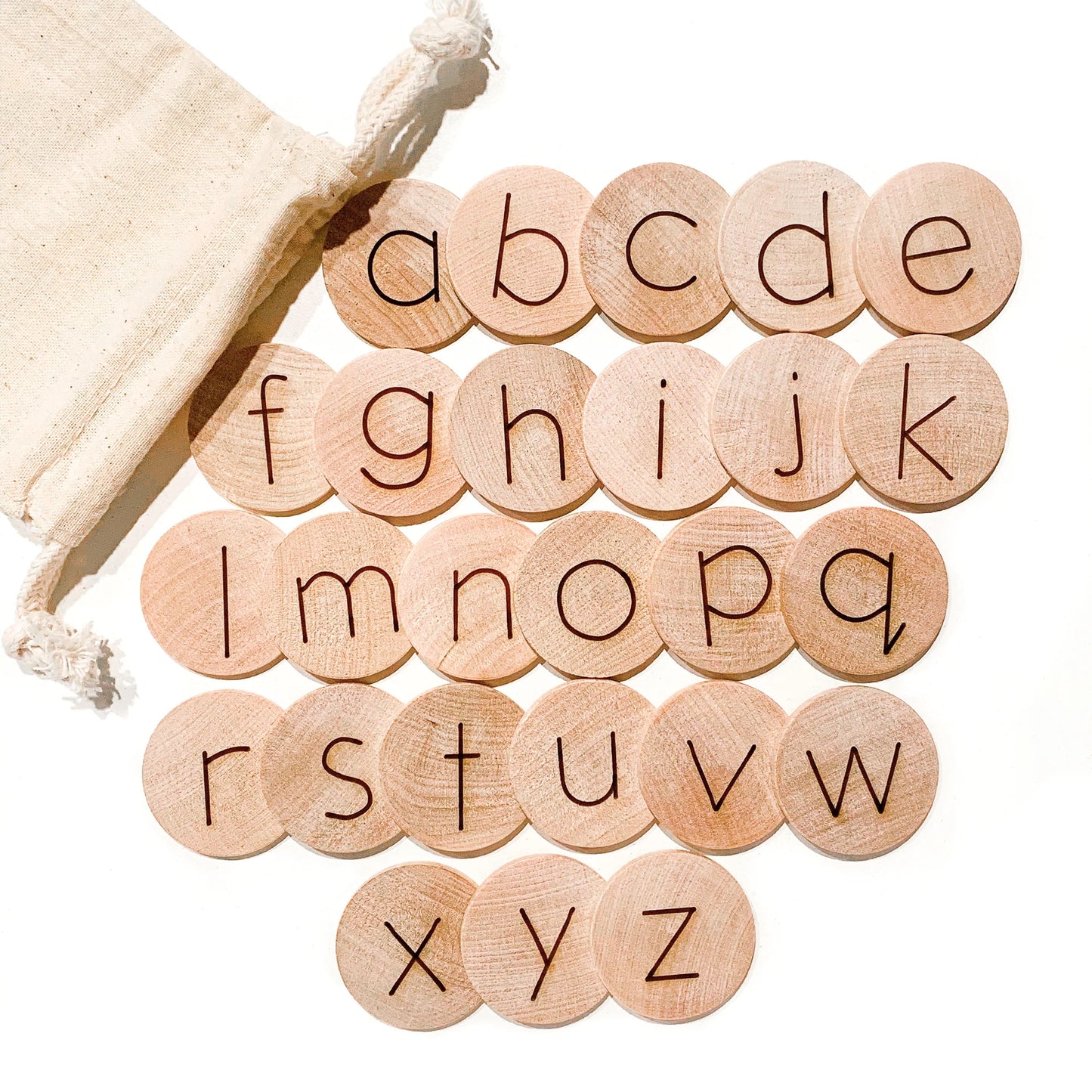 Alphabet Discs - Standard 1.5" - 26 Discs