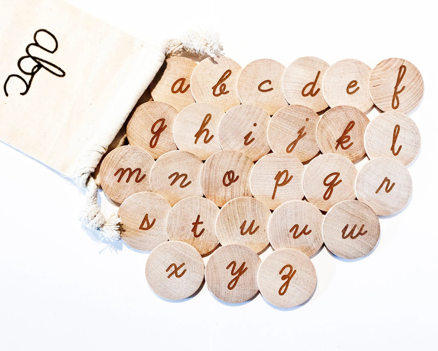 Cursive Alphabet - 26 Discs