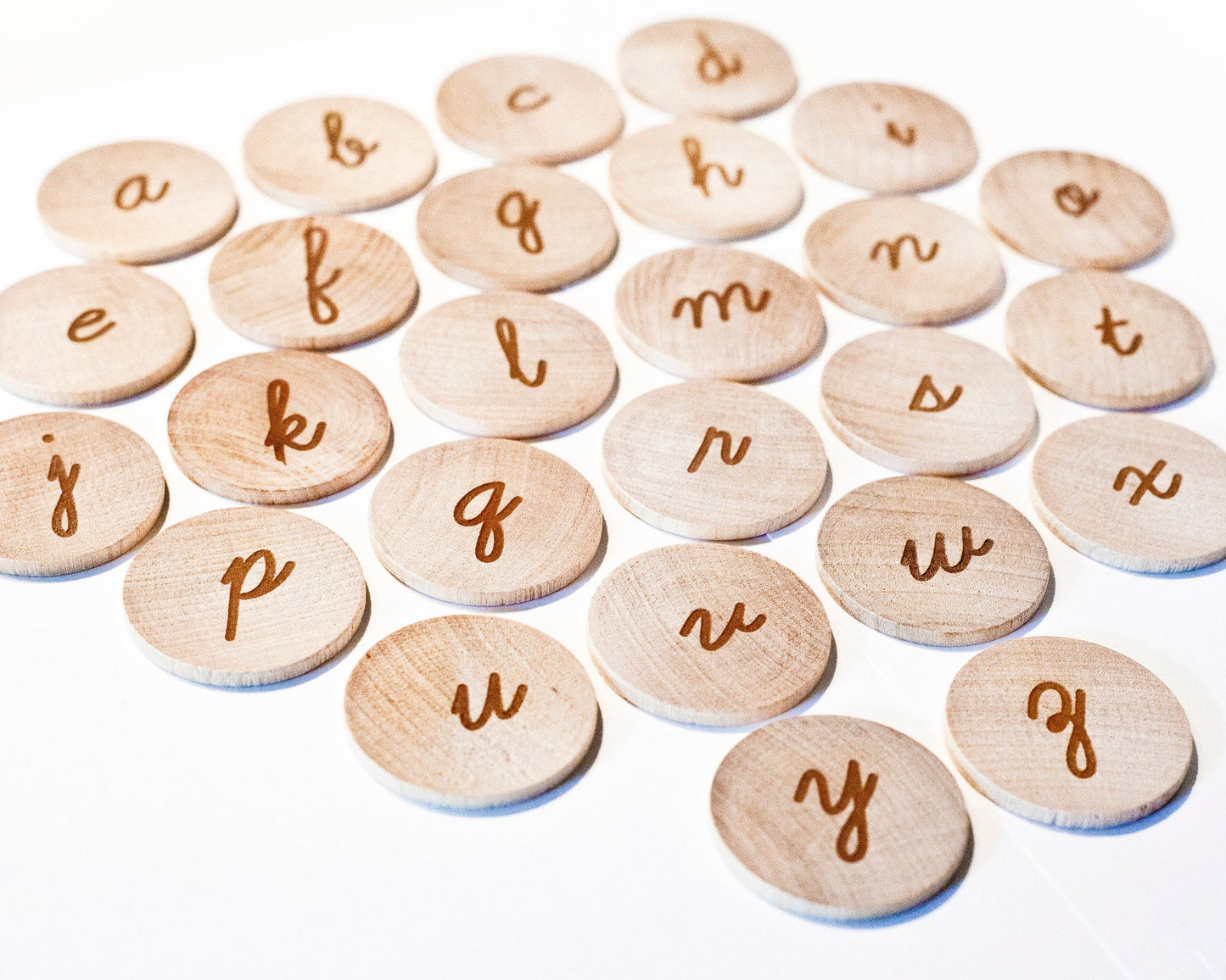 Cursive Alphabet - 26 Discs