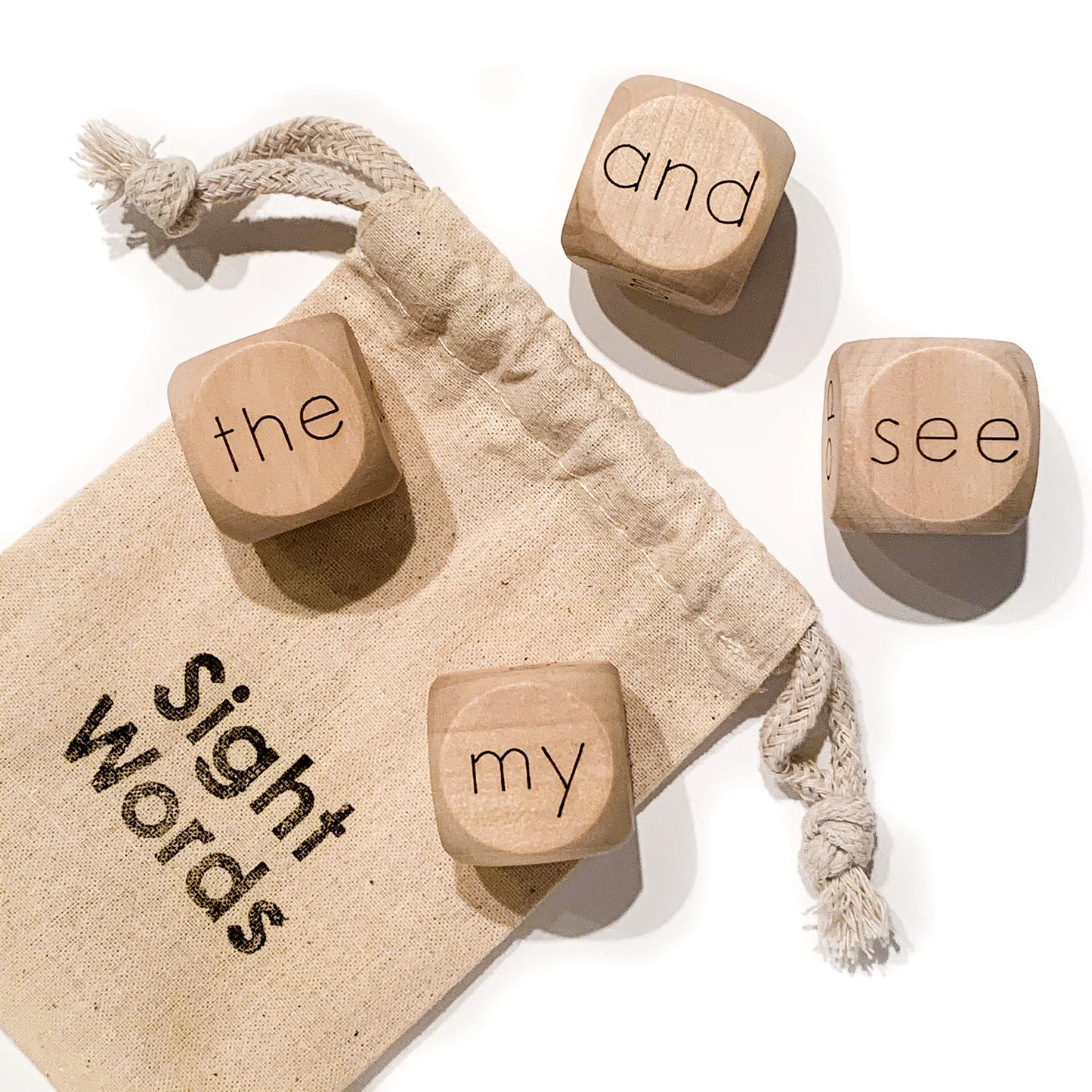 Kindergarten Sight Word Dice - 4 Dice