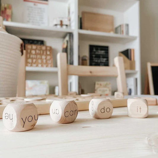 Kindergarten Sight Word Dice - 4 Dice