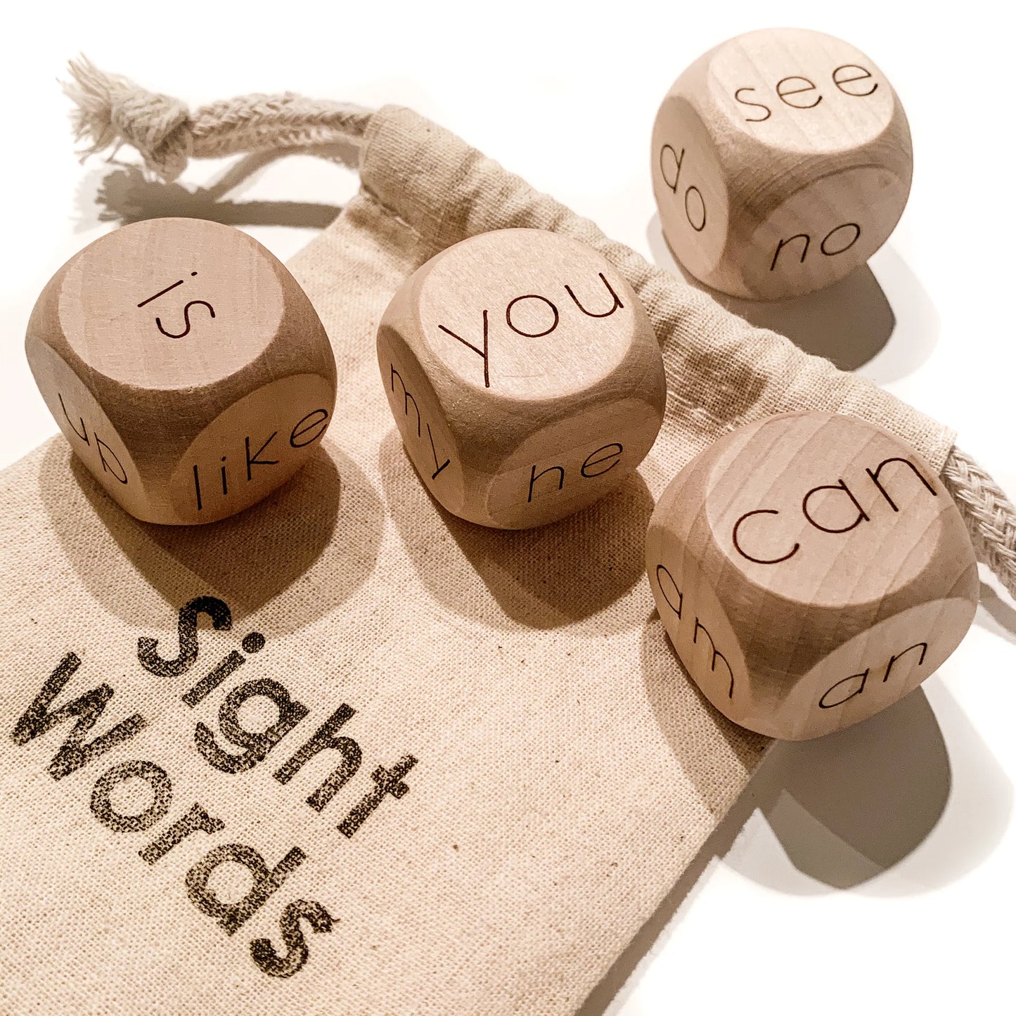 Kindergarten Sight Word Dice - 4 Dice