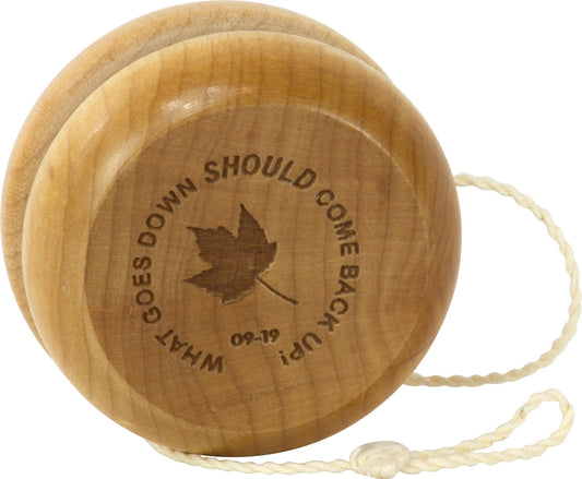 wooden yo-yo