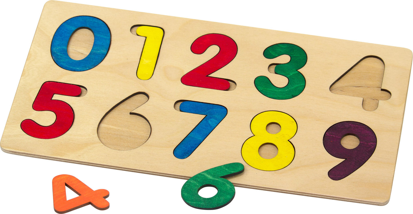 Wooden Number Puzzle