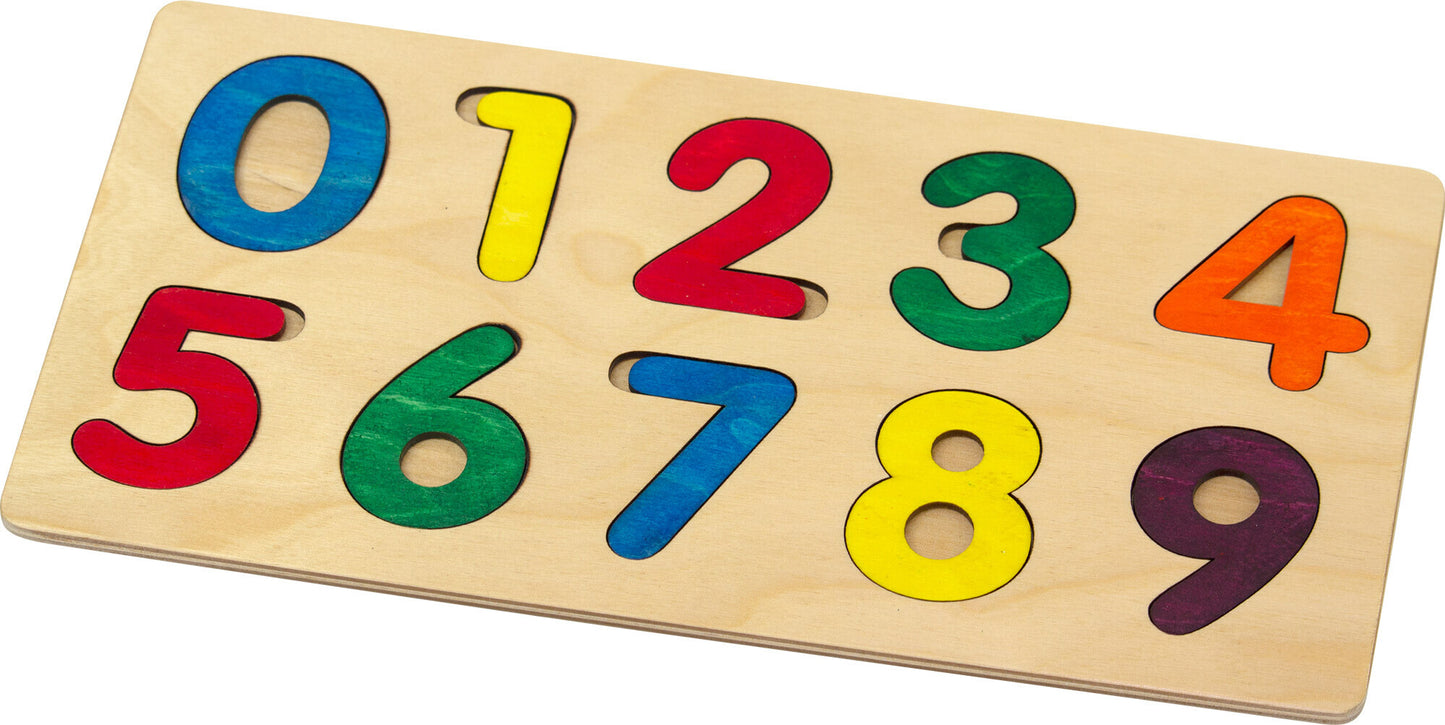 Wooden Number Puzzle