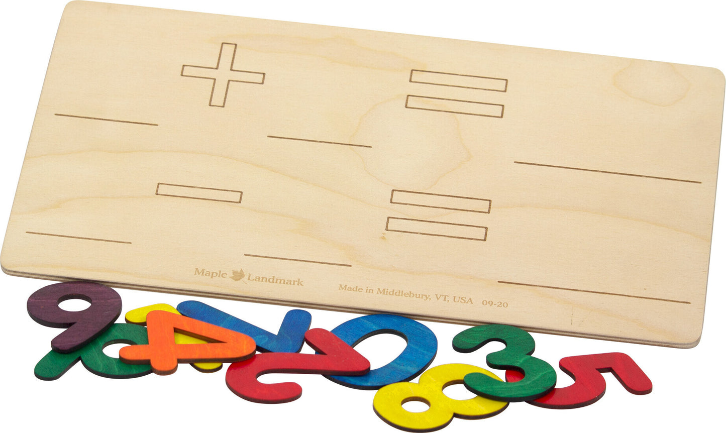 Wooden Number Puzzle