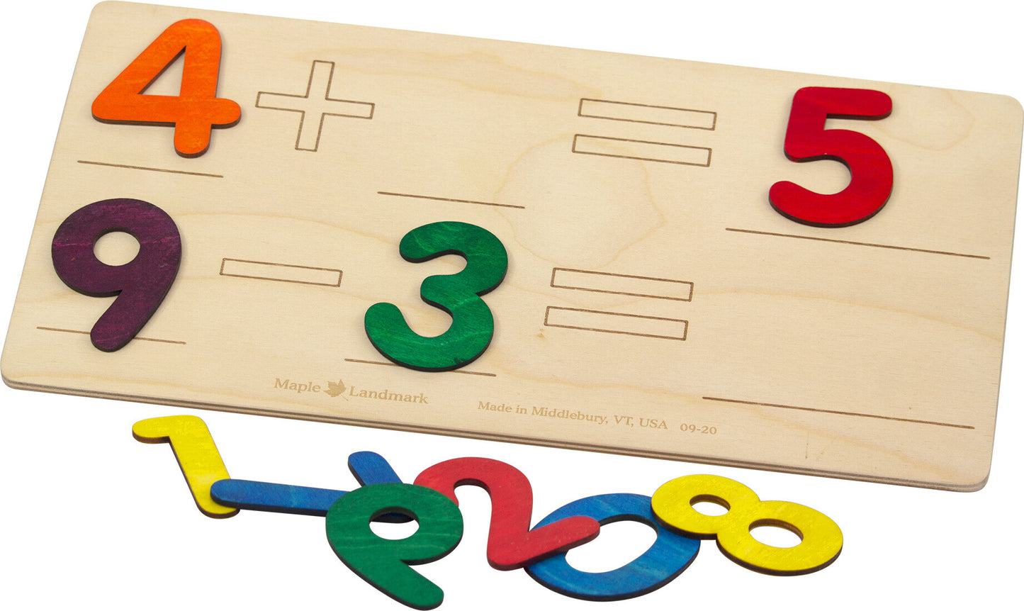 Wooden Number Puzzle