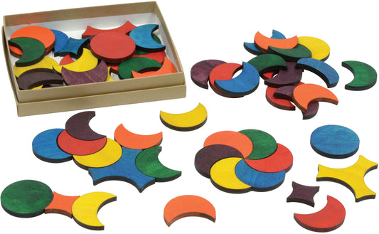 Moon Mosaic Tiles (60 Pieces)