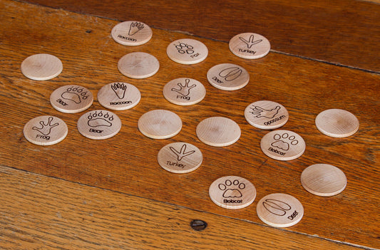 Games To Go - Animal Tracks Memory Game