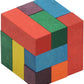 Colour Soma Cube - Wooden Puzzle