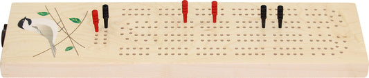 Chickadee Continuous Cribbage Board
