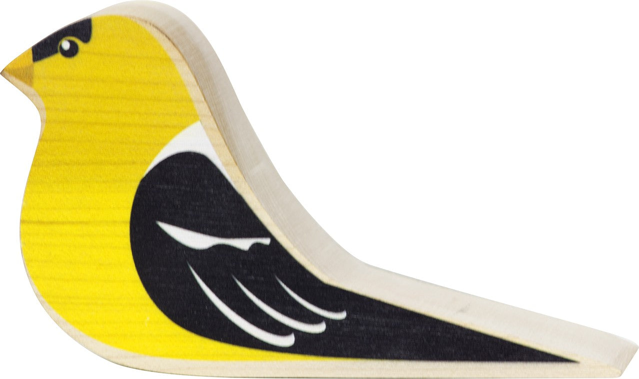 Goldfinch Wooden Door Stopper