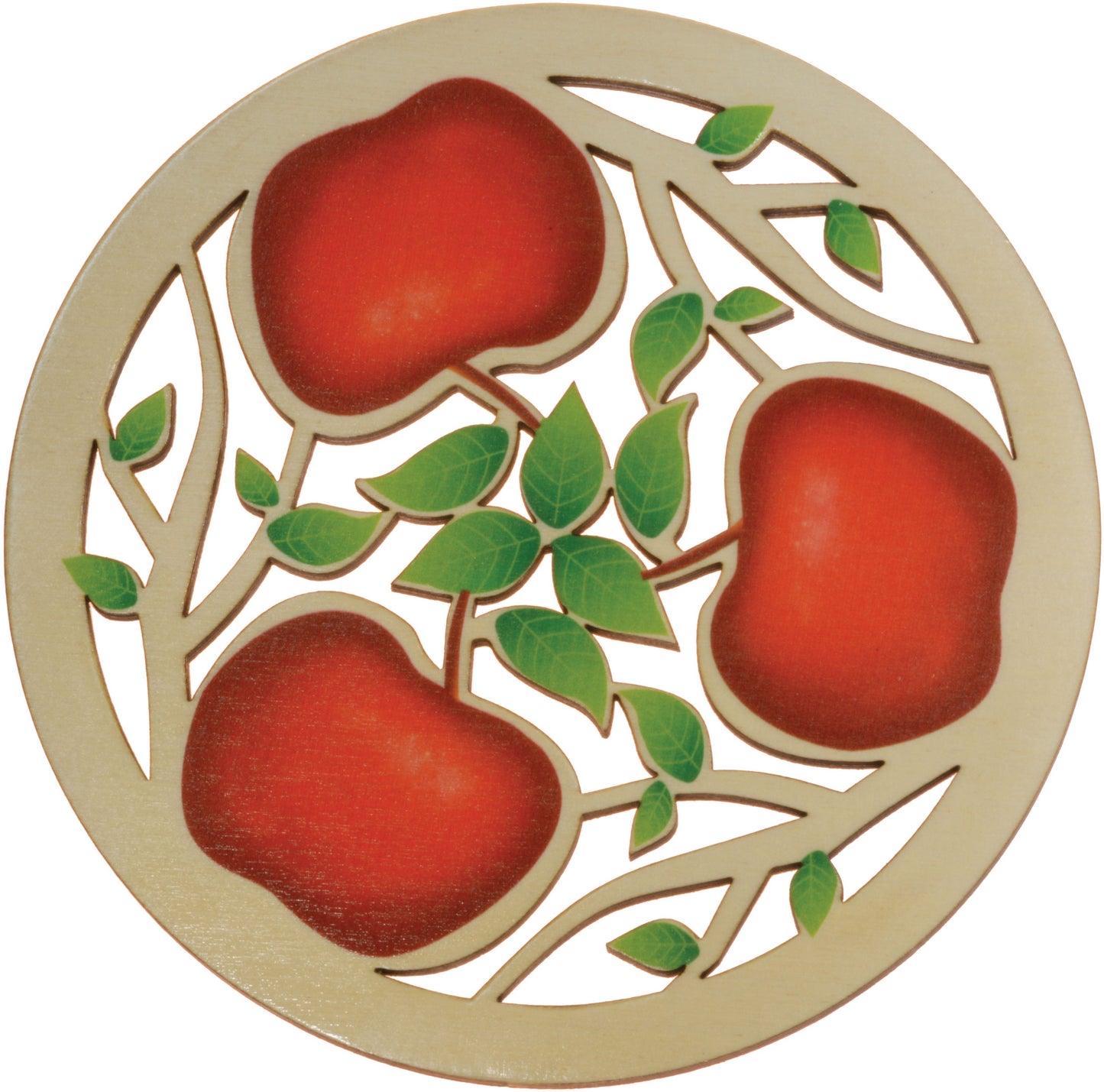 Printed Apples Solace Trivet