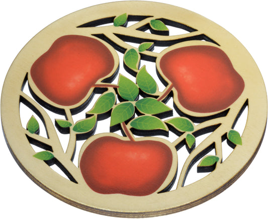 Printed Apples Solace Trivet