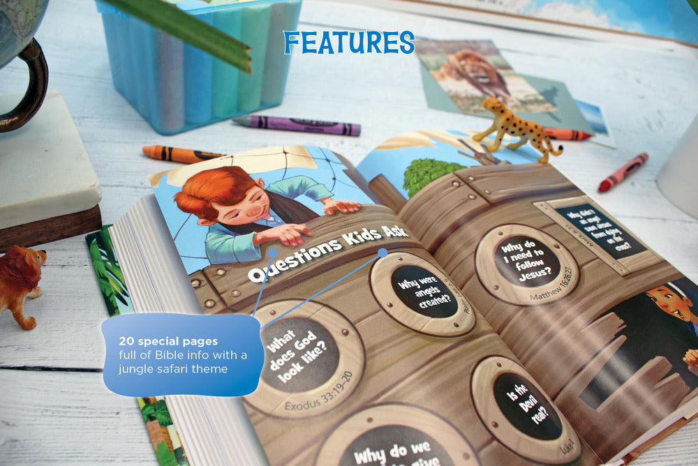NIrV, Adventure Bible for Early Readers, Full Color Interior - Softcover
