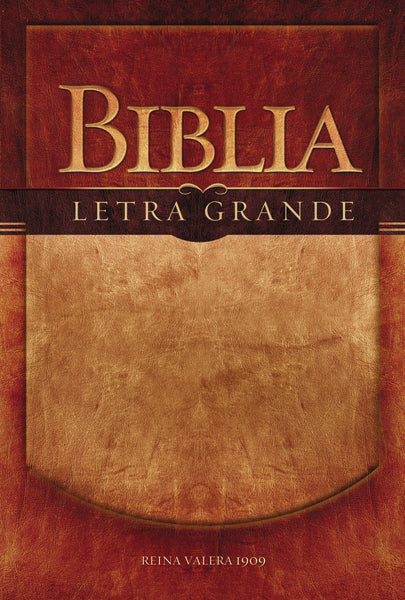 Biblia letra grande RV 1909