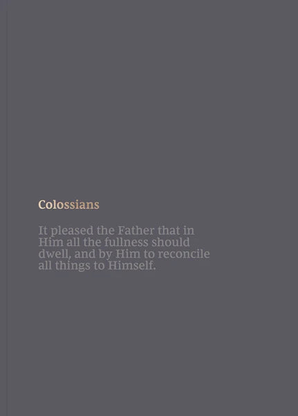 NKJV Bible Journal - Colossians, Paperback, Comfort Print: Holy Bible, New King James Version