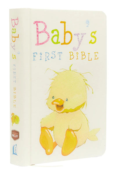 NKJV, Baby's First Bible, Hardcover, White: Holy Bible, New King James Version