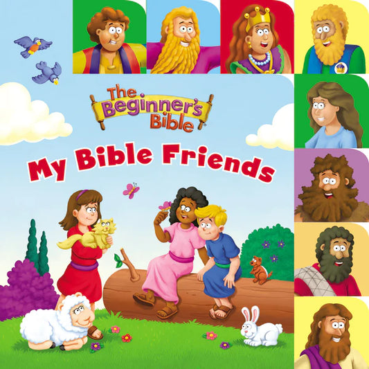 The Beginner's Bible My Bible Friends: A Point and Learn Tabbed Board Book
