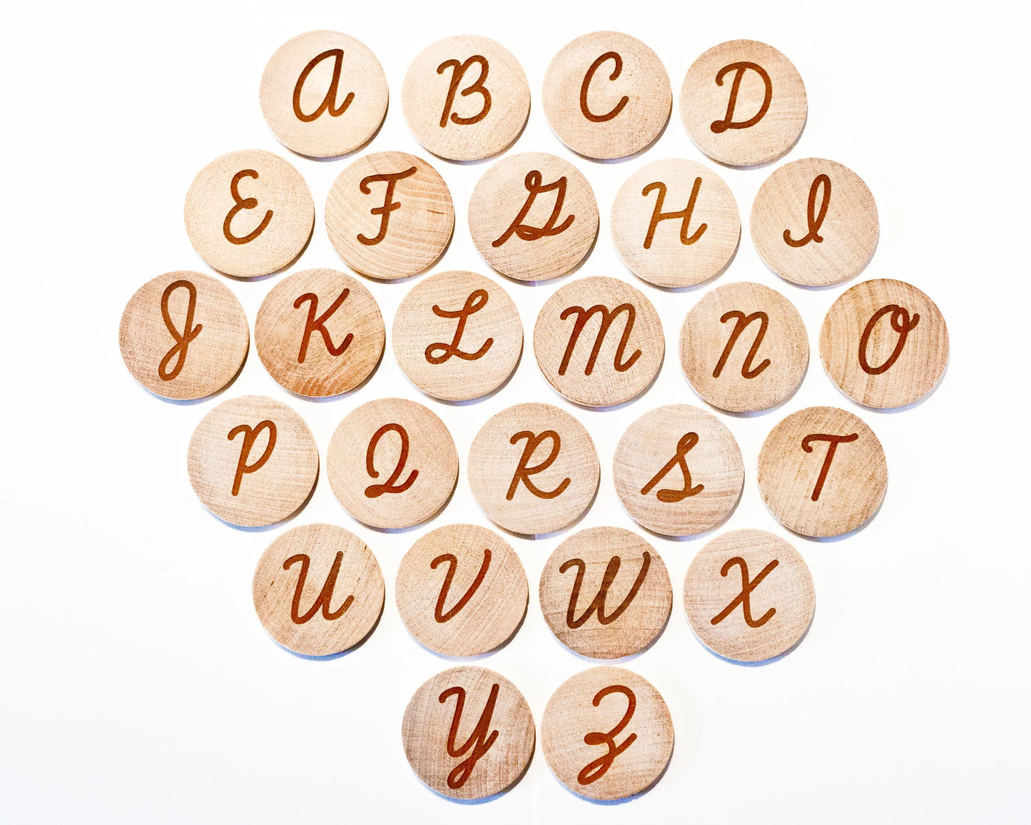 Cursive Alphabet - 26 Discs
