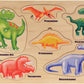 Lift & Learn Dinosaurs Wooden Puzzle