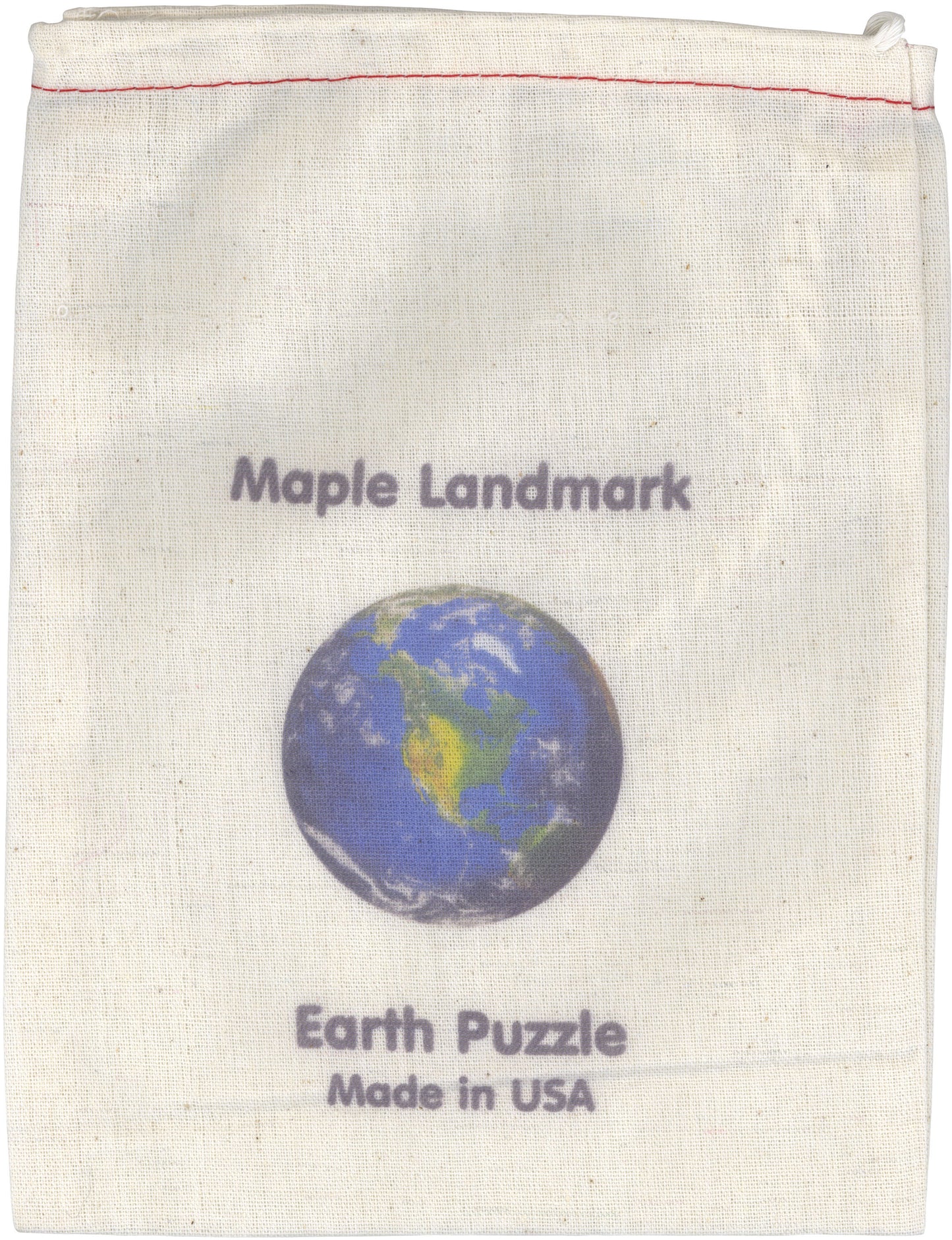 Earth Shaped Wooden Jigsaw Puzzle