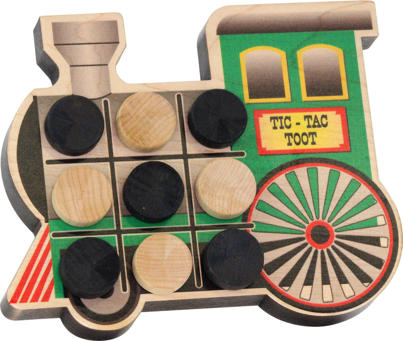 Tic-Tac-Toot - Wooden Game