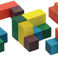 Colour Soma Cube - Wooden Puzzle